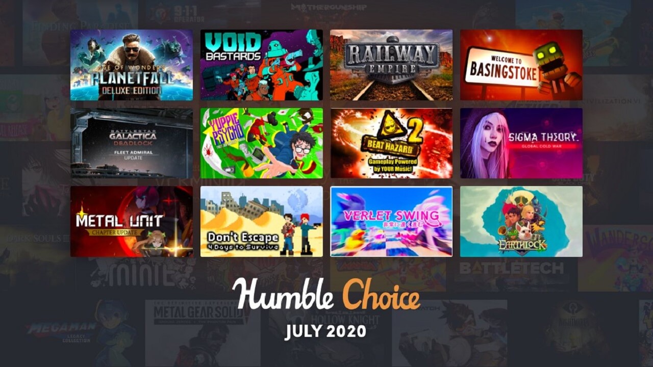 Humble Bundle Reveals July Choice Package 