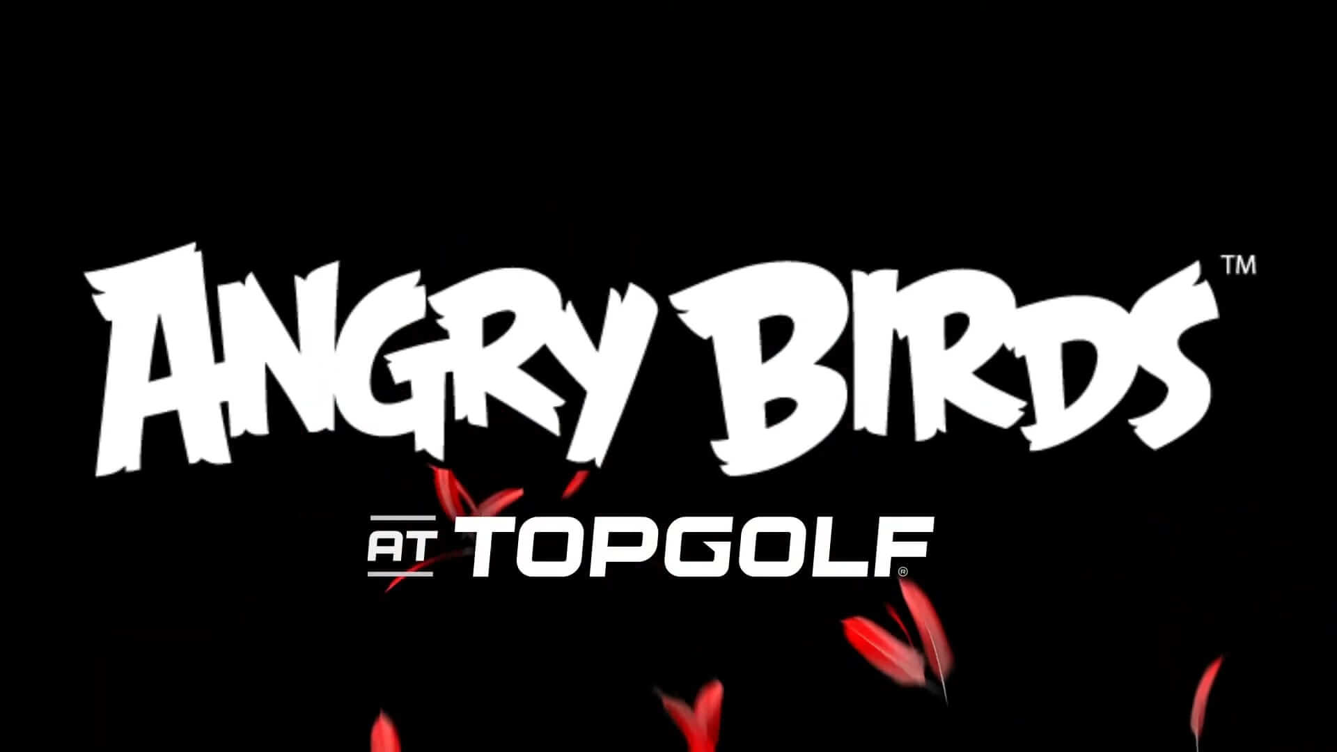 Angry Birds at Topgolf