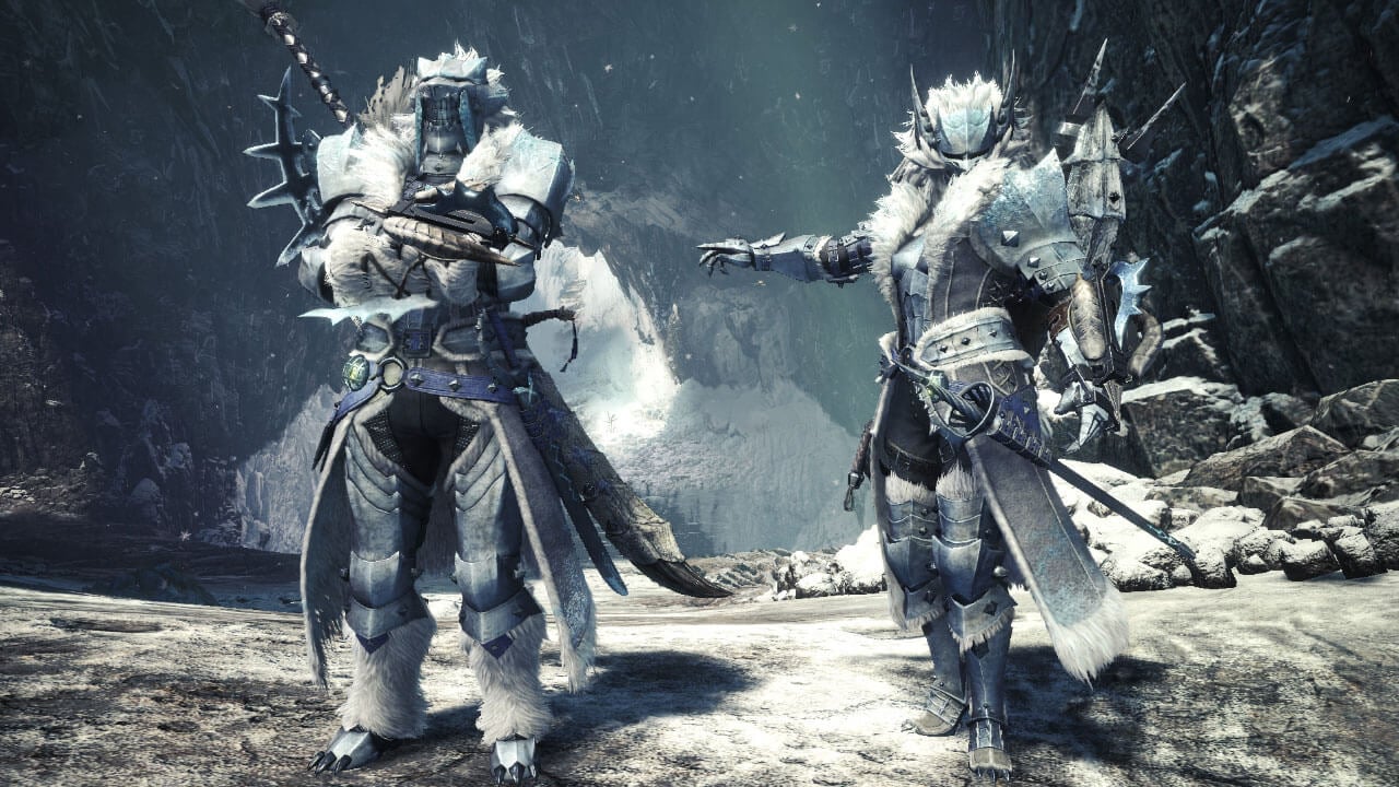 Iceborne Frostfang Barioth armor