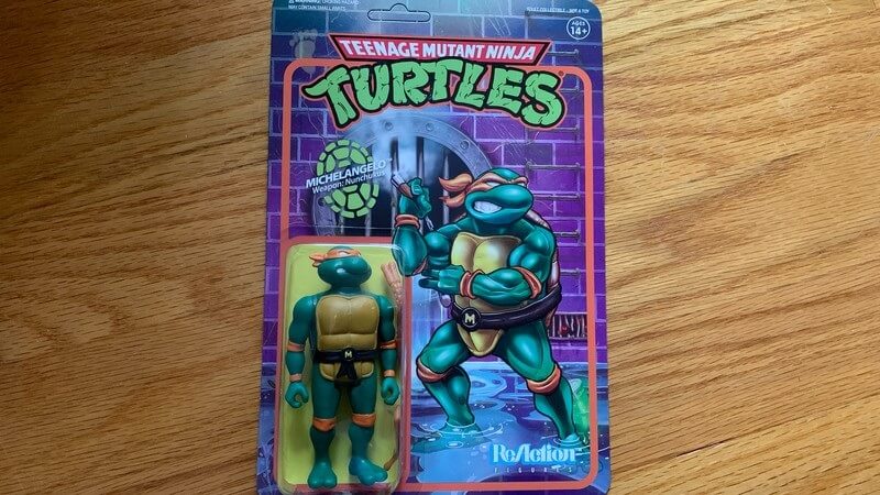Picture of Teenage Mutant Ninja Turtle Michelangelo character by Geek Fuel