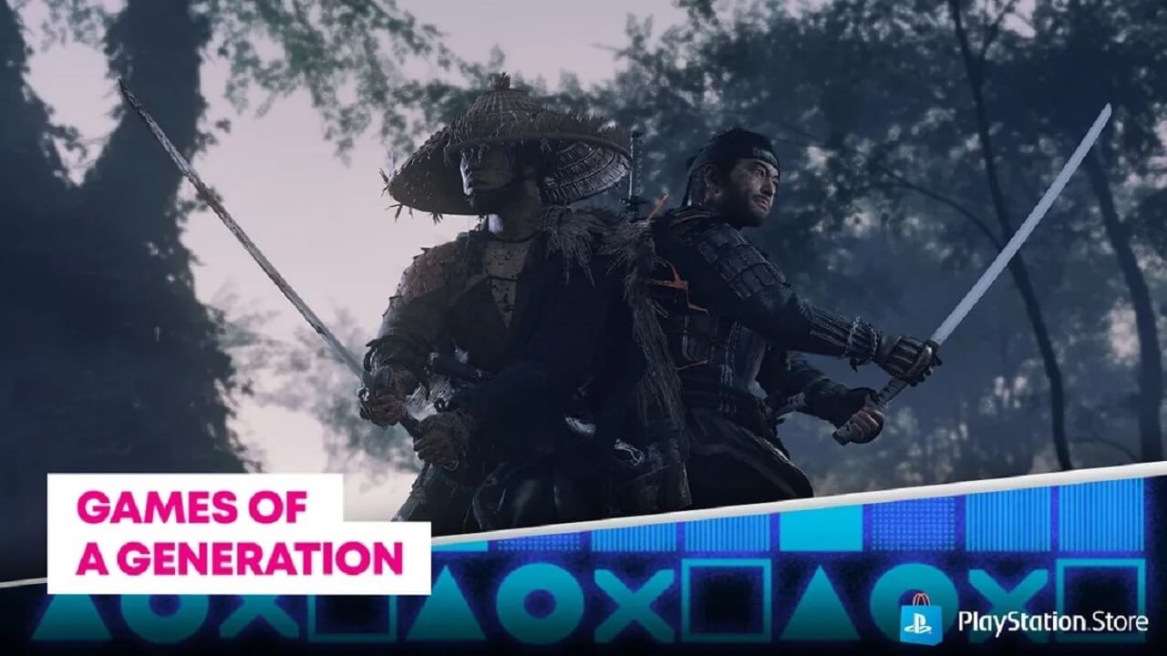 Games of A Generation Sale Ghost of Tsushima