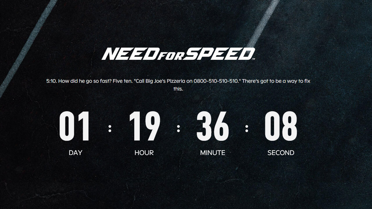 Need For Speed is Getting An Announcement Soon