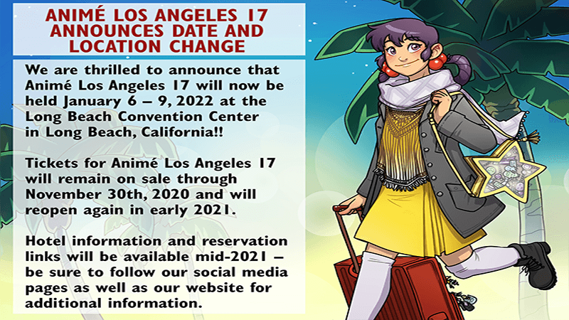 Anime Los Angeles is coming up in a week  AniFest Anime Festival