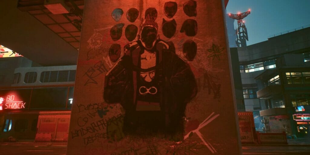 cyberpunk 2077 achievements tarot graffiti