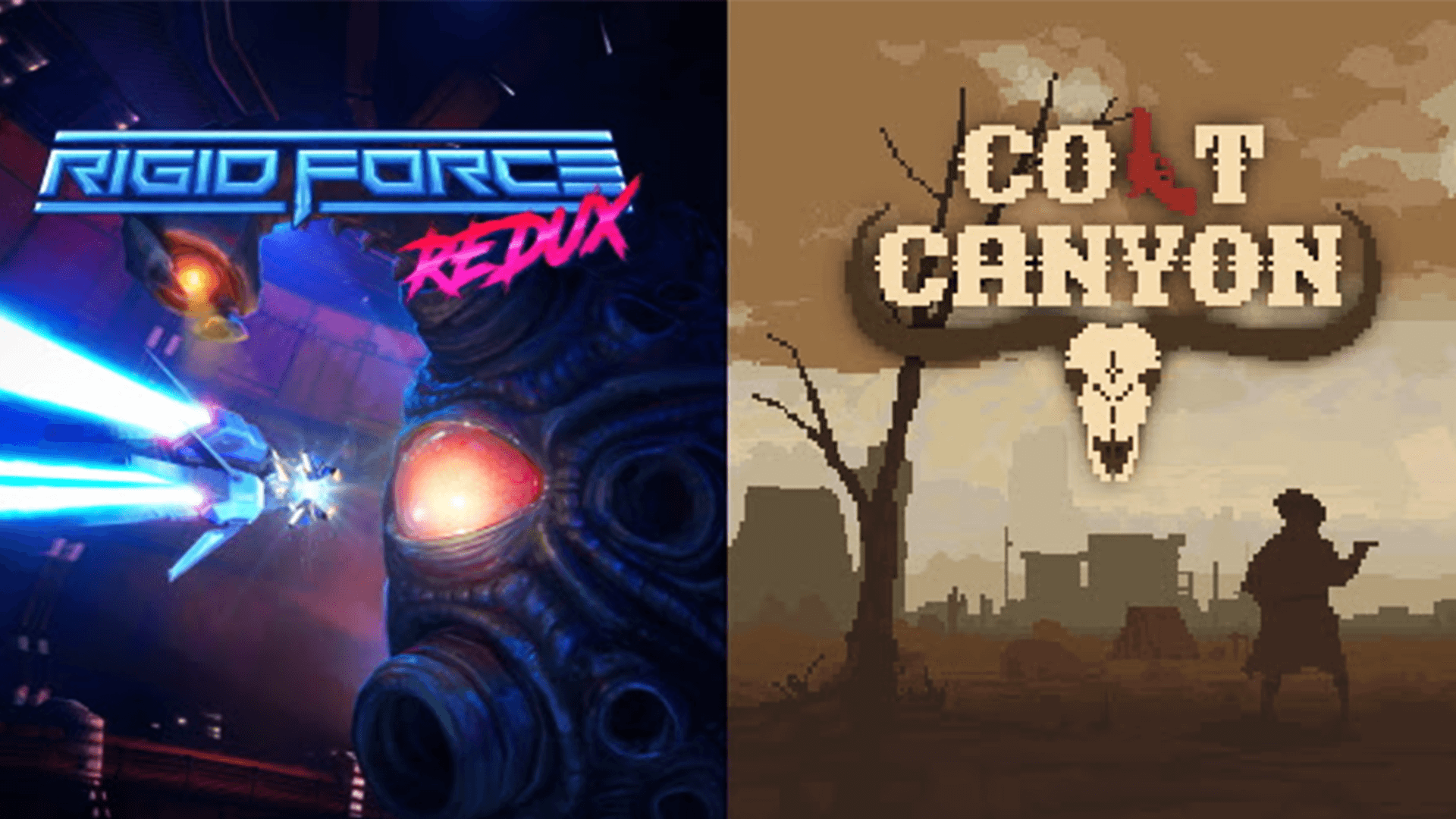 Rigid Force Redux and Colt Canyon Out On PS4! - shoot em up shooter