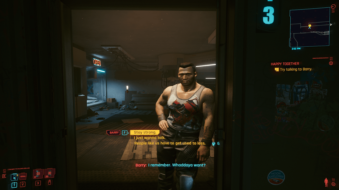 Cyberpunk 2077 Happy Together Quest