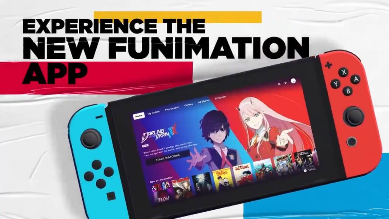 Funimation, Nintendo Switch
