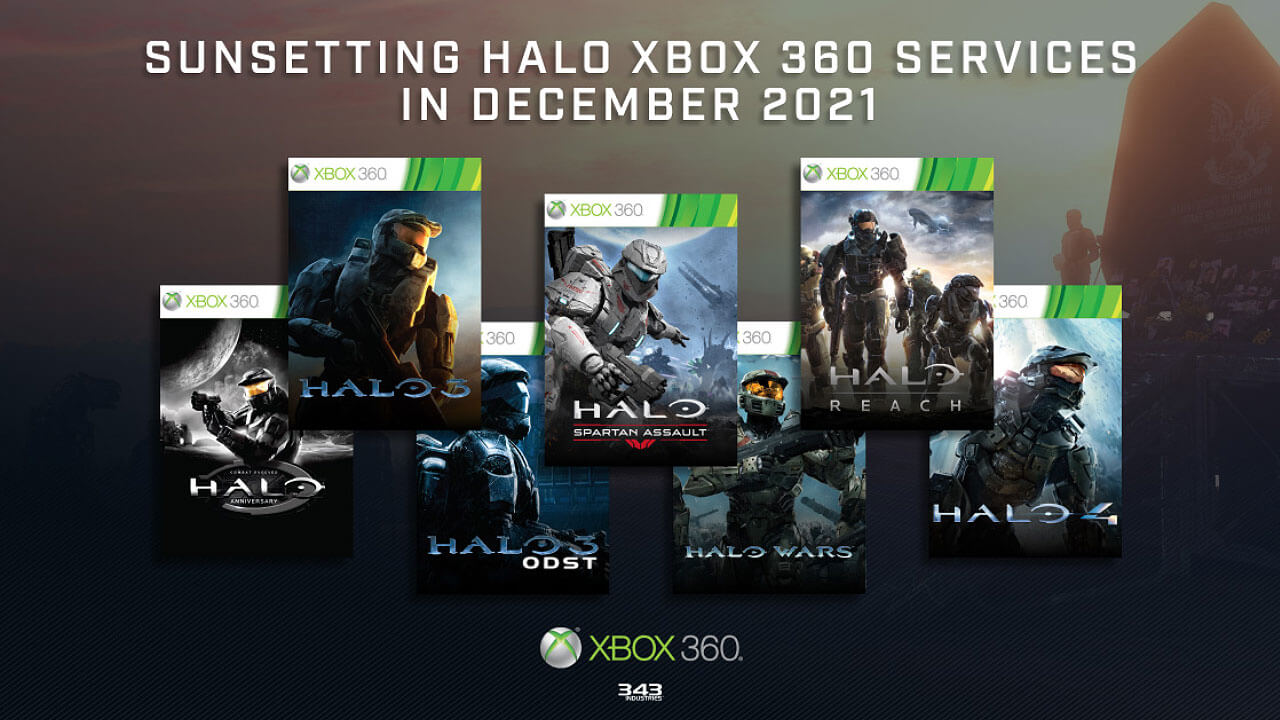 Halo Xbox 360 server shut down