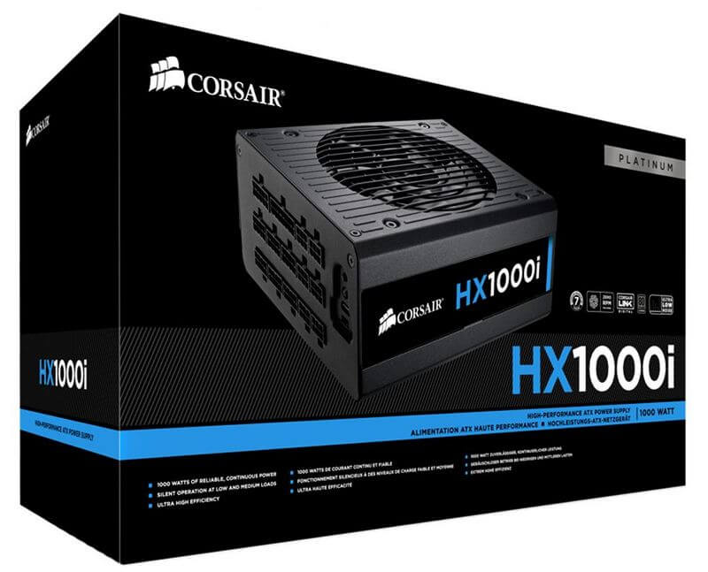 Building a PC - Photo of Box for HX1000i power supply