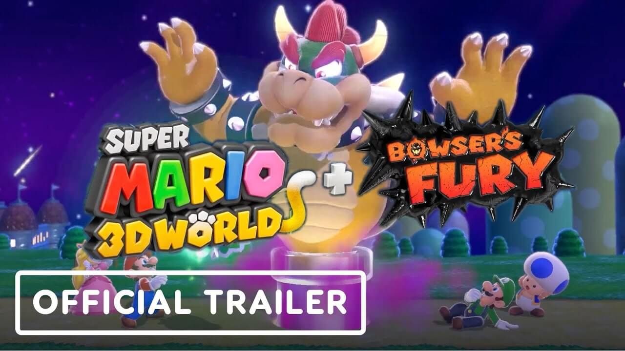 Bowsers Fury, Nintendo super mario trailer