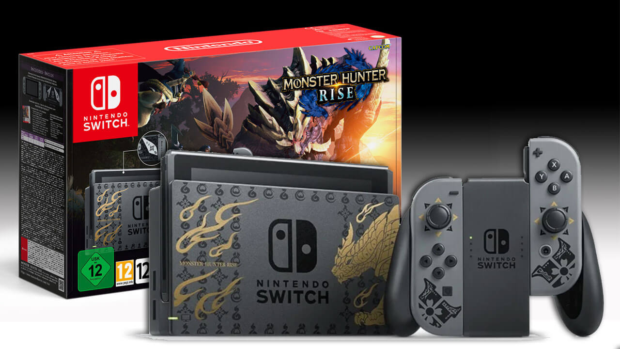 Monster Hunter Rise Limited Edition Switch