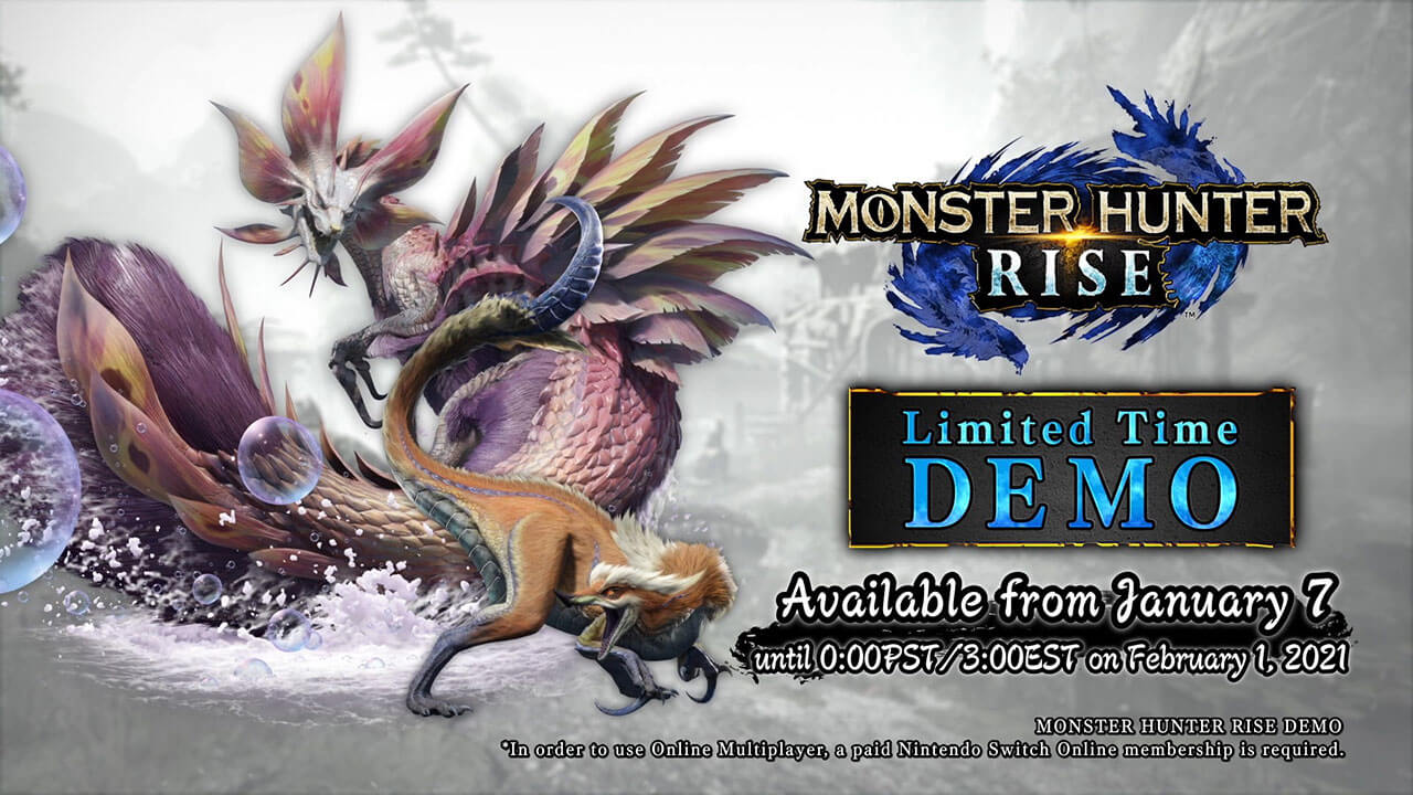 Monster Hunter Rise Demo Arrives Tomorrow On Switch, Lets You Ride