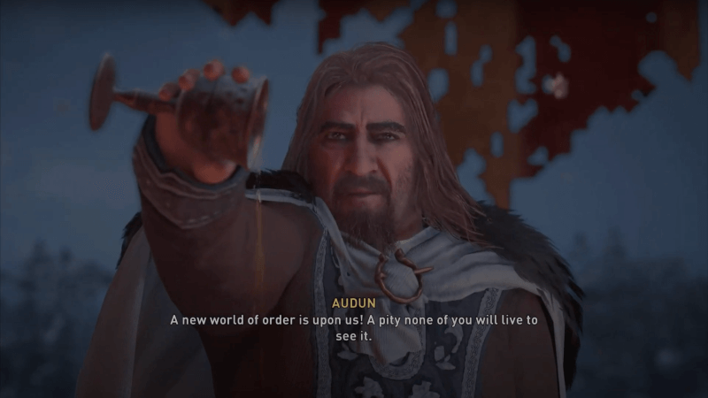 Audun reveals himself 