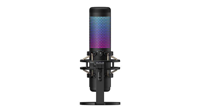 photo of HyperX QuadCast S Microphone Amazing lights and sound