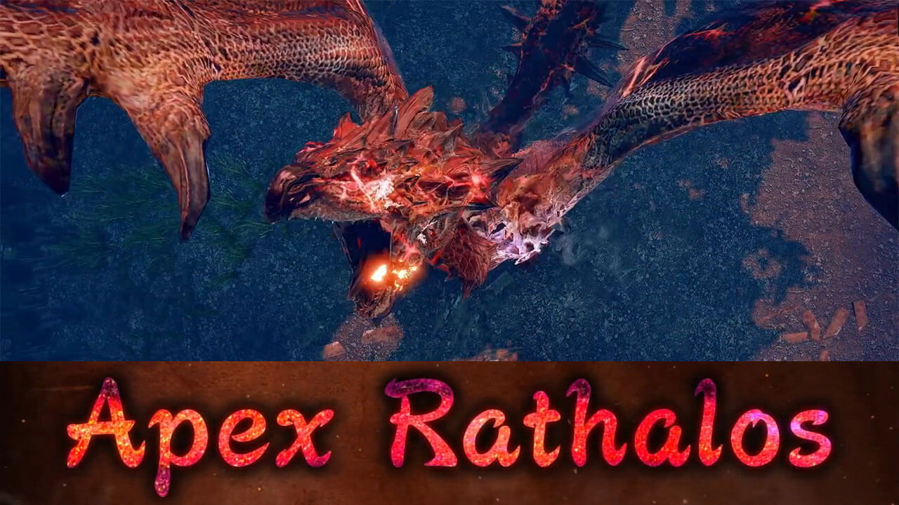 Apex Rathalos Monster Hunter Rise release