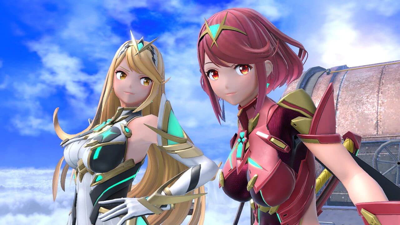 Pyra and Mythra Are Available Today in Super Smash Bros Ultimate