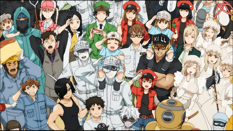 Would Cells at Work characters be idols or actors?