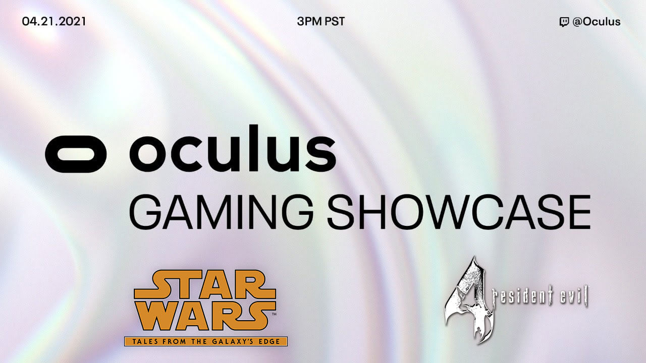 Oculus Gaming Showcase VR April 2021 watch