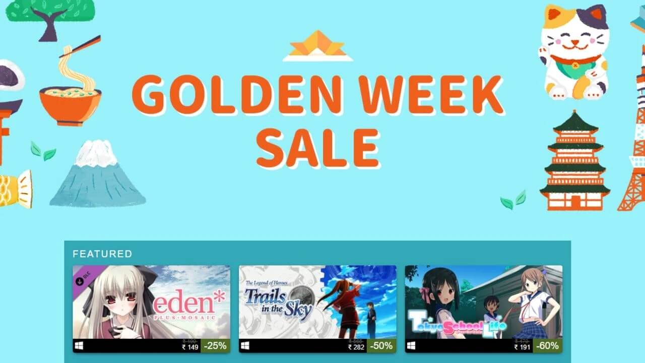 Steam Golden Week Sale 2020
