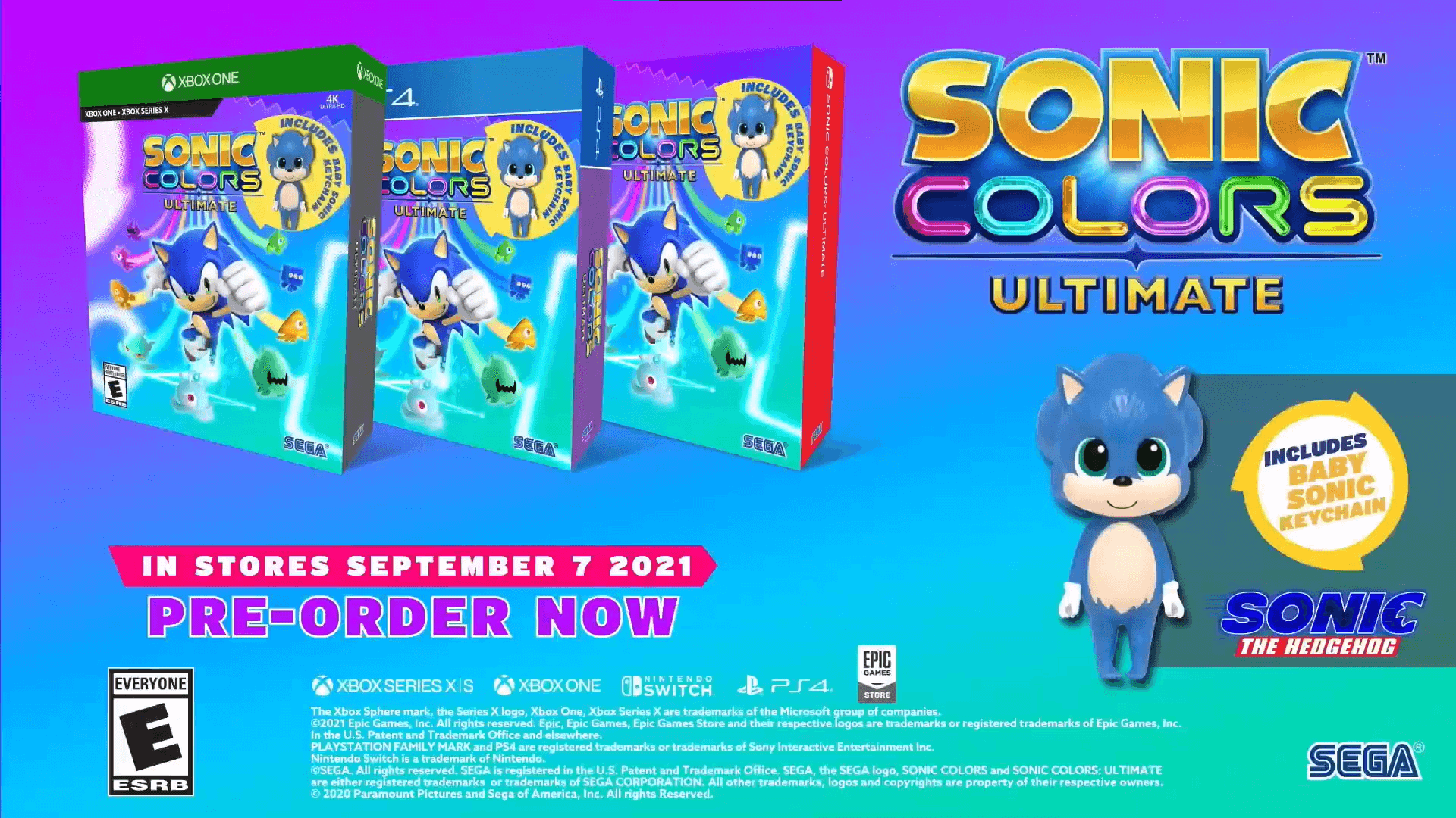 Sonic Colors Ultimate, Sonic 30th