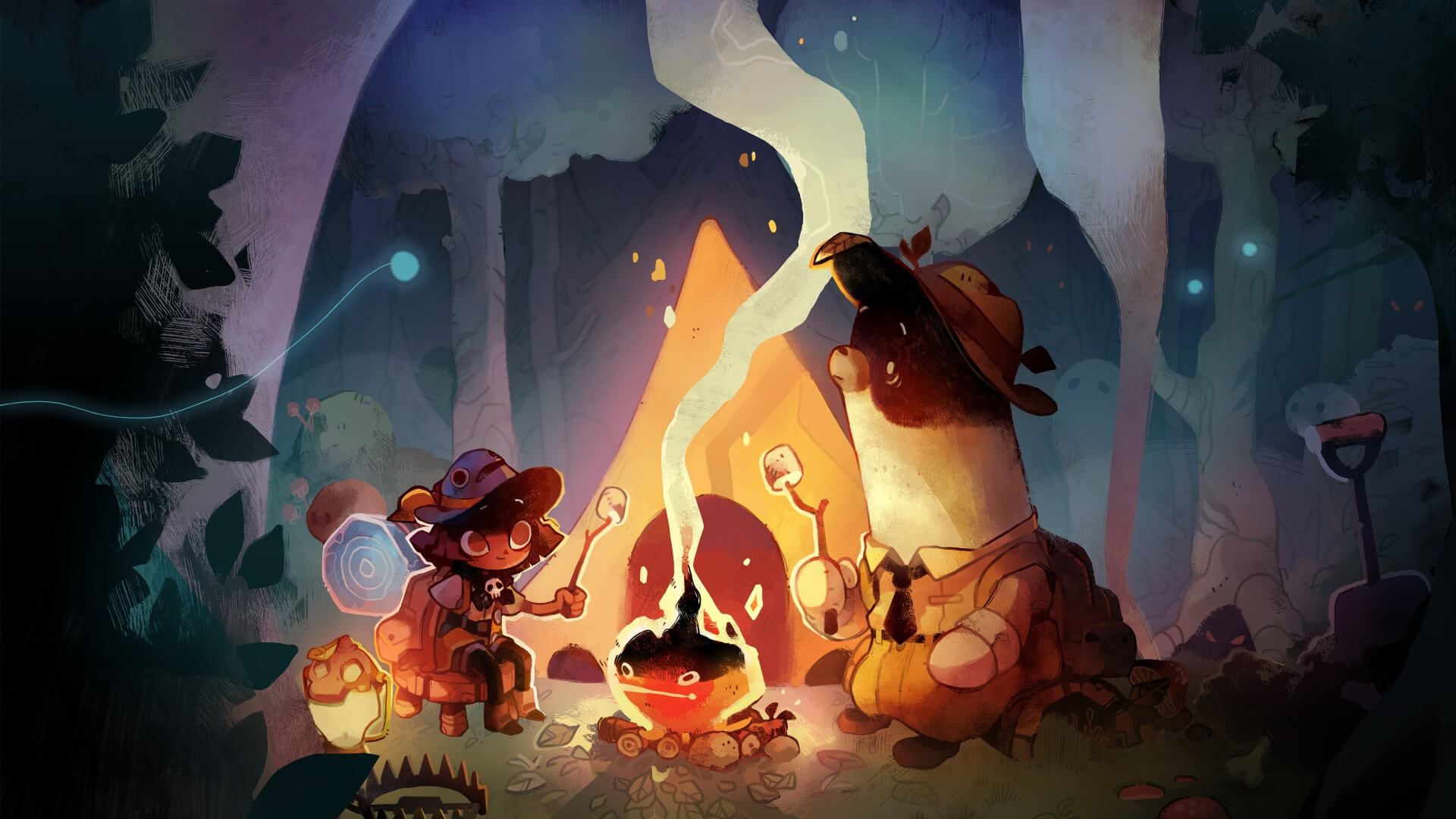 Spirit scout campfire