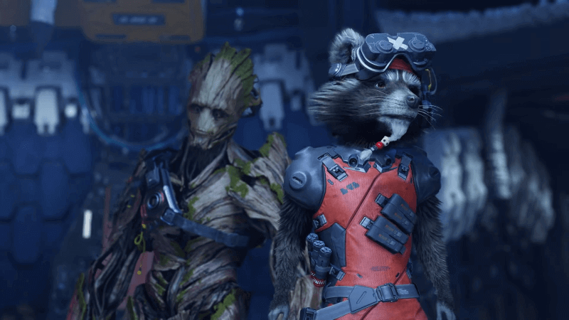 Star-Lord Leads Groot and Rocket from Square Enix and Eidos-Montreal