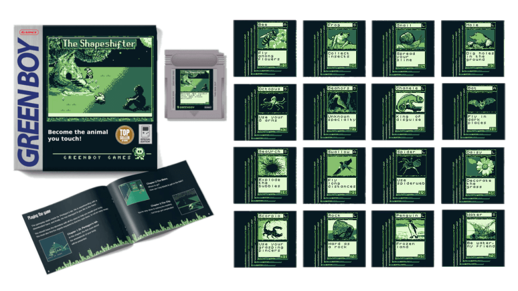 Shapeshifter by Green Boy Games Released for Game Boy