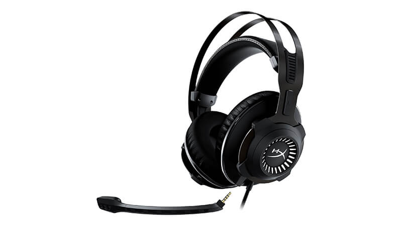 Photo of headset with detached microphone