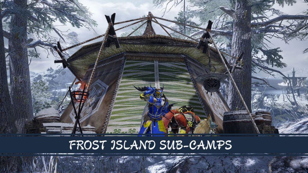 Monster Hunter Rise Frost Island Sub-camps location