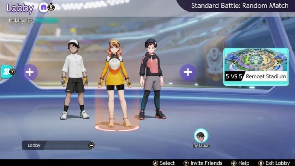 Pokémon Unite Add Friends Lobby with Friends