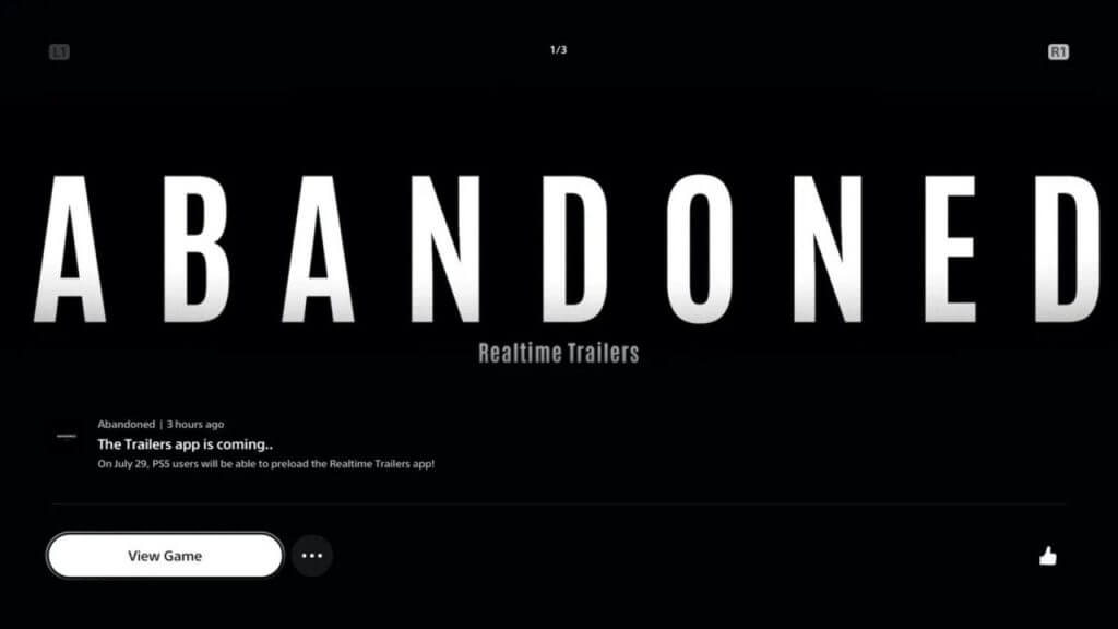 Abandoned Realtime Experiences App