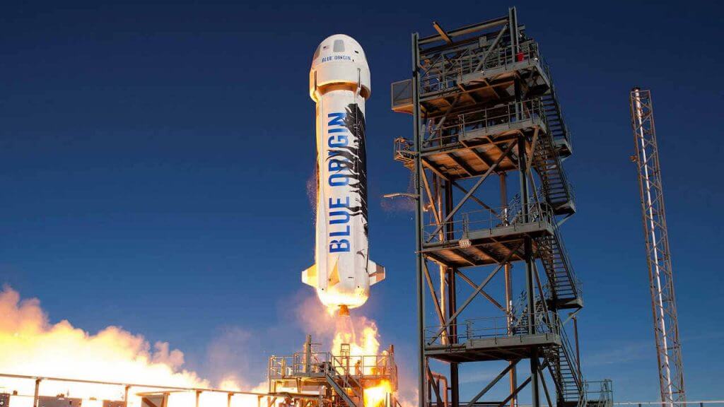 Billionaire space tourism jeff Bezos