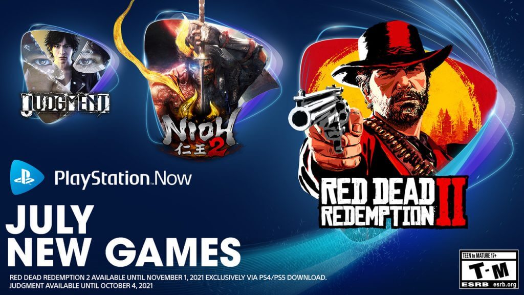 PlayStation Now July Games