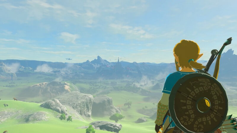 Screenshot of Zelda: Breath of the Wild as one of the best Switch games.