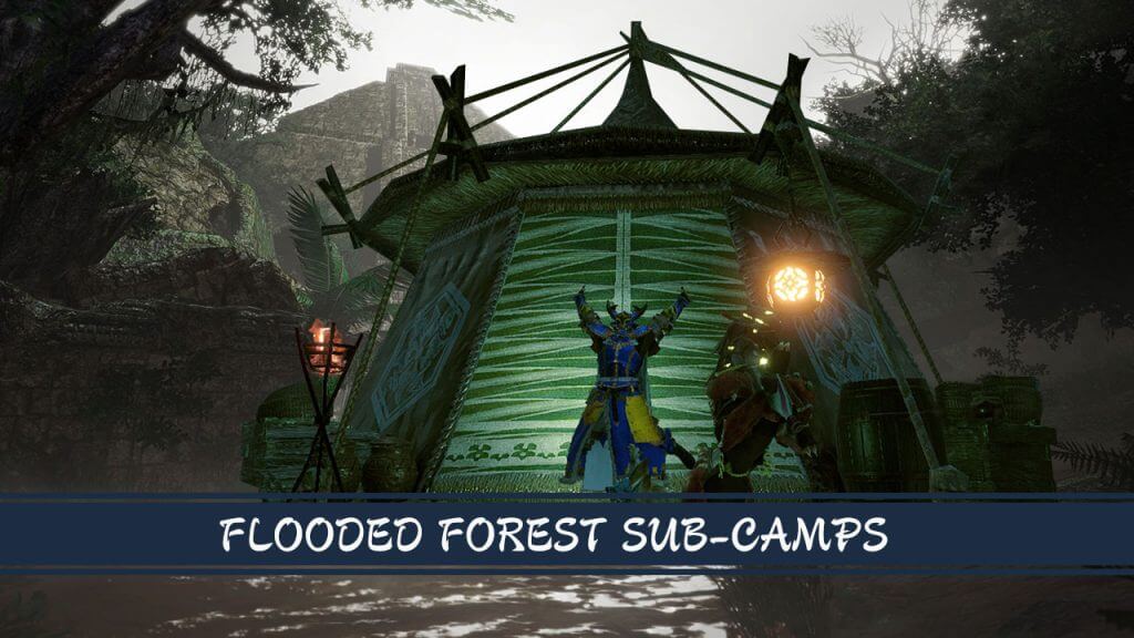 Monster Hunter Rise Flooded Forest sub-camp location