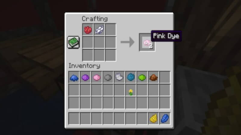 Minecraft Pink Dye