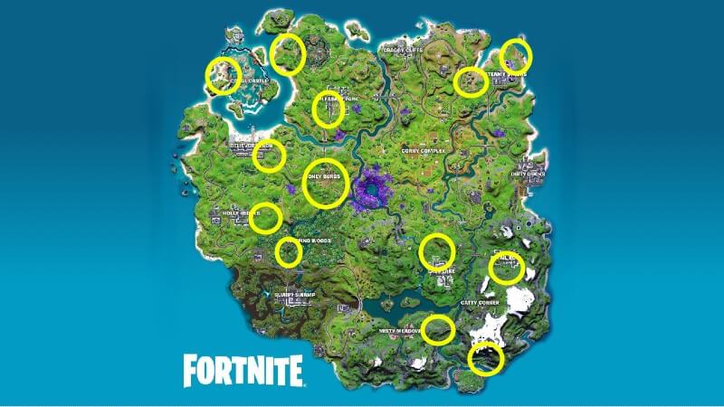Fortnite: Where to find all Cosmic Chests