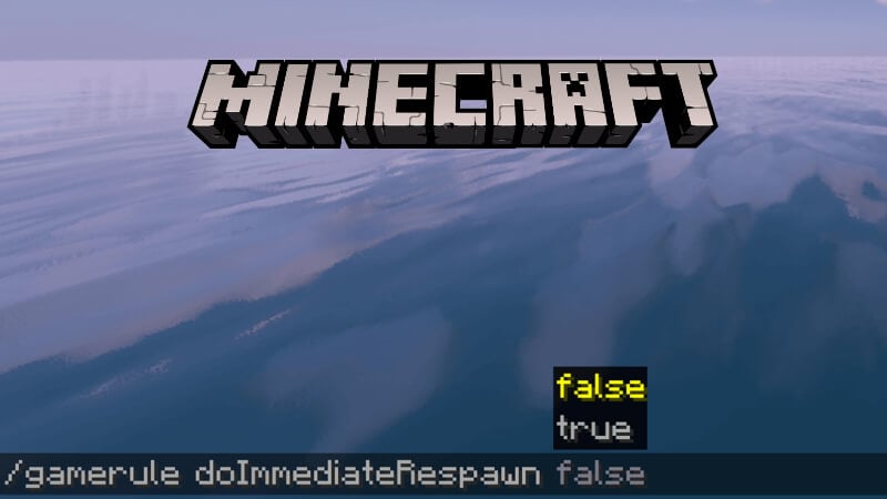 Minecraft How to Remove the Death Screen