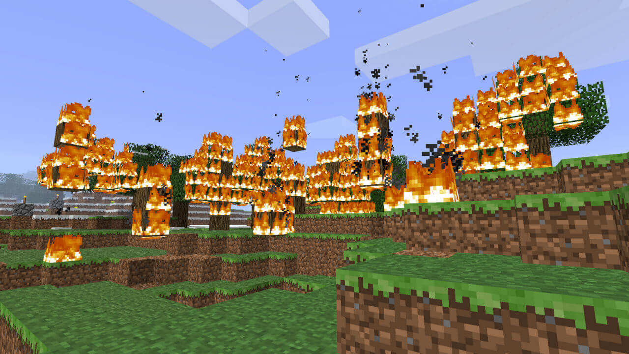 Minecraft turn off fire spread