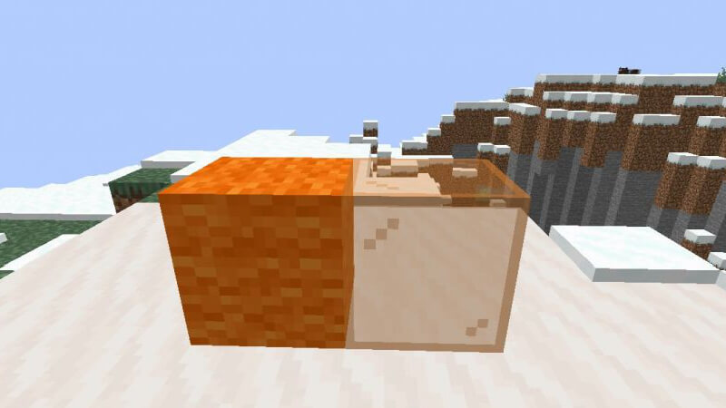 Minecraft Orange Dye Blocks