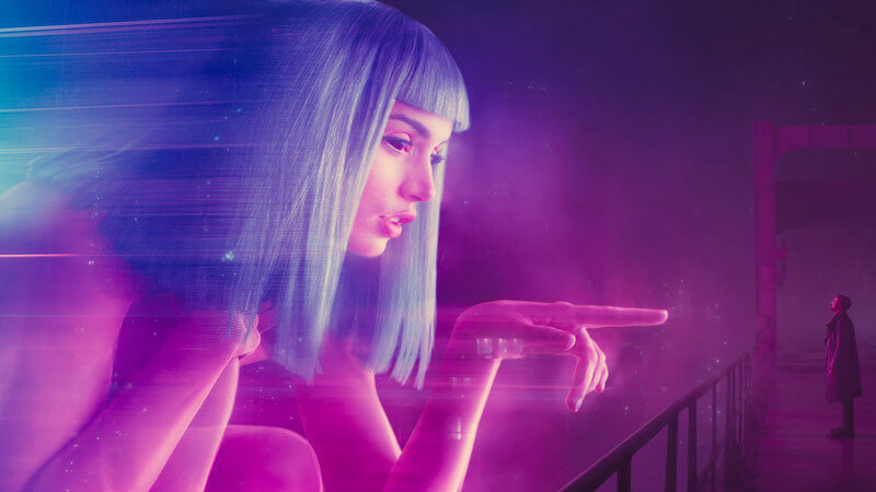 Hologram woman Blade Runner