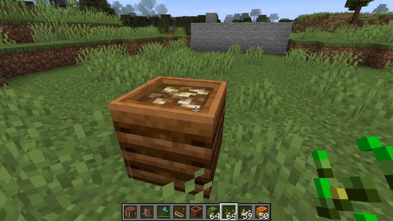 minecraft how to make a composter and recipe main