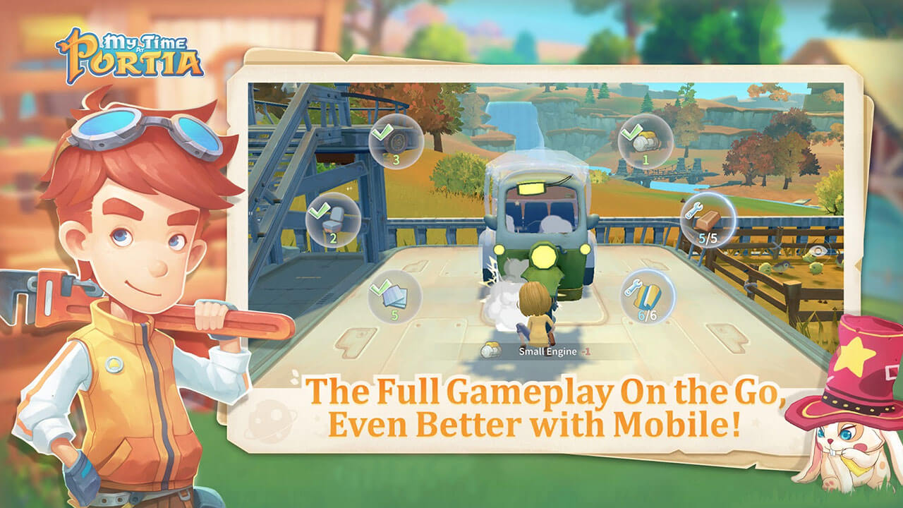 My Time at Portia Android and iOS mobile release