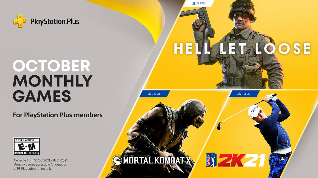 PS Plus October PlayStation