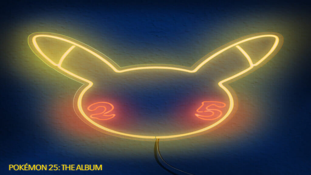 Pokemon 25 The Album Cover 25th Anniversary Music