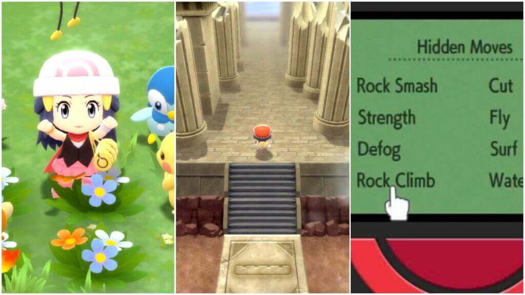 New Pokémon Brilliant Diamond and Shining Pearl Trailer Screenshots