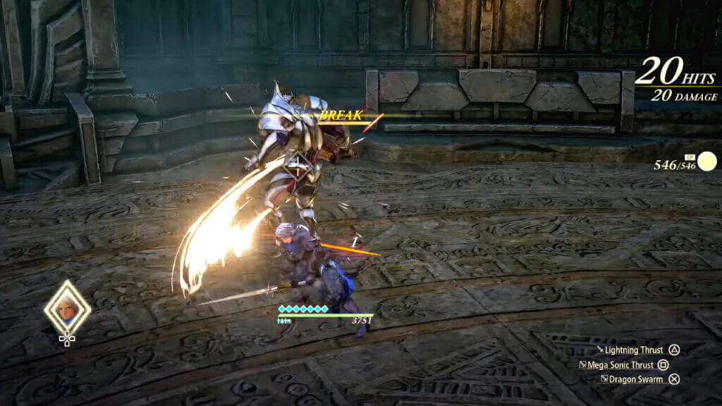 Tales of Arise How to Stagger Enemies Slash