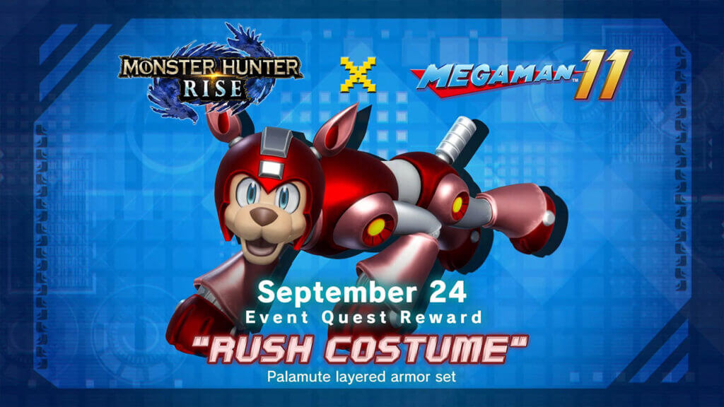 Monster Hunter Rise Mega Man Collaboration September 24