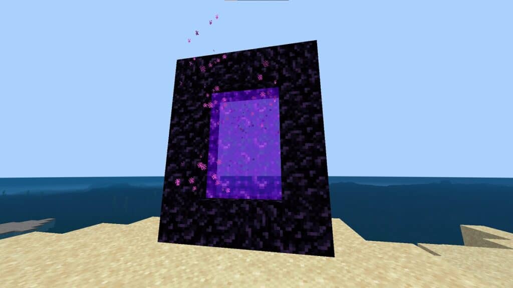 how to make nether portal, minecraft