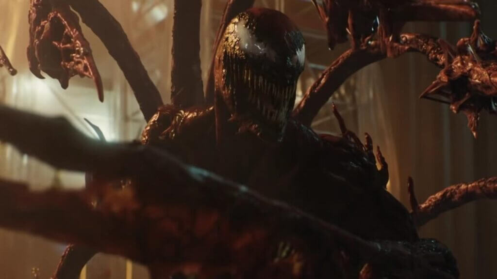 A scene from Venom: Let there be carnage.